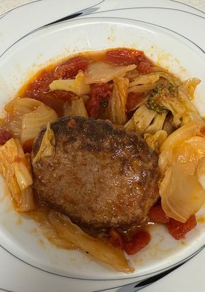 手抜きハンバーグなのに煮込みハンバーグ-レシピのメイン写真