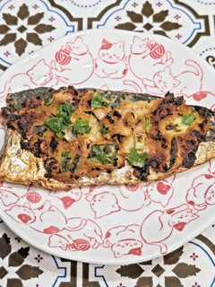 アジのピーナッツ味噌焼き&豚のピー味噌-レシピのメイン写真