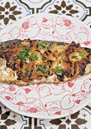 アジのピーナッツ味噌焼き&豚のピー味噌-レシピのメイン写真