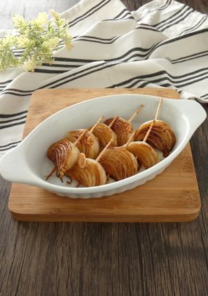 新玉ねぎのガーリックバター焼き-レシピのメイン写真