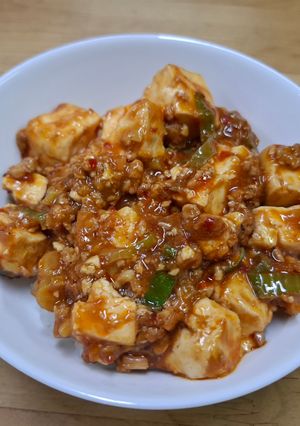 四川風 豆板醤 の麻婆豆腐-レシピのメイン写真
