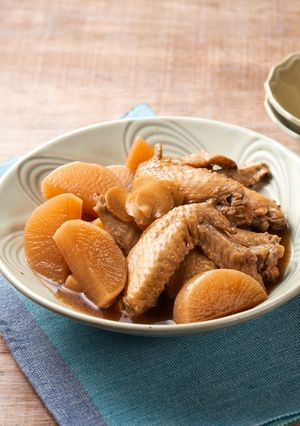炊飯器で作る大根と手羽のホロホロ煮-レシピのメイン写真