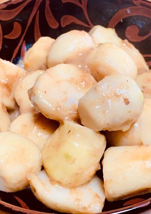 簡単！いくらでも食べたくなる〜里芋の甘味噌煮-レシピのメイン写真
