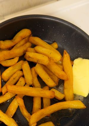 【カリッじゅわっ】醤油バターポテト（復活）3分-レシピのメイン写真