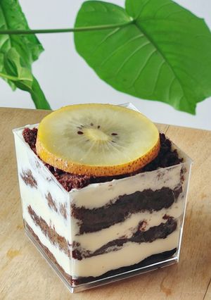 市販品で節約☆簡単☆スコップチーズケーキ-レシピのメイン写真