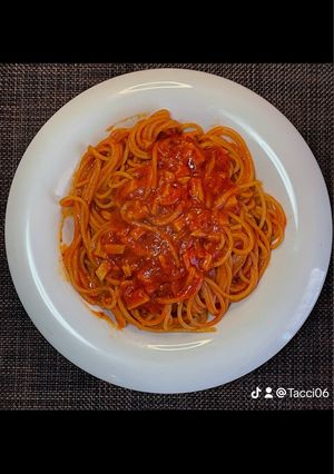 トマトとガーリックのパスタ　②-レシピのメイン写真