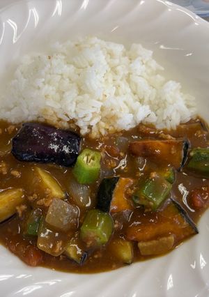 夏野菜カレー-レシピのメイン写真
