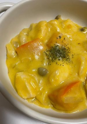 かぼちゃシチュー-レシピのメイン写真