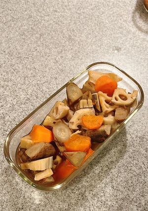 根菜の煮物-レシピのメイン写真