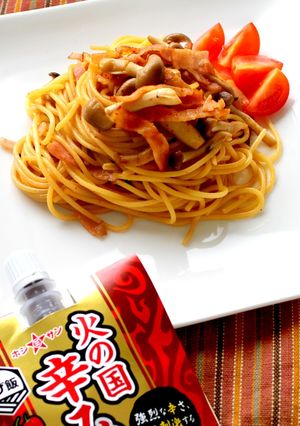 【火の国辛みそ】辛味噌ペペロンチーノ-レシピのメイン写真