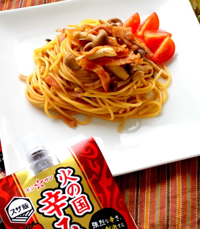 【火の国辛みそ】辛味噌ペペロンチーノ-レシピのメイン写真