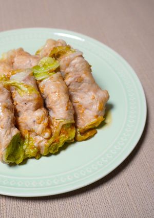 パパッと豚肉の白菜巻き（フェーズフリー）-レシピのメイン写真