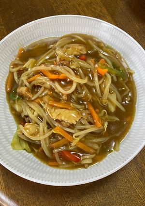 袋野菜で10分　包丁いらずのカレー中華丼-レシピのメイン写真