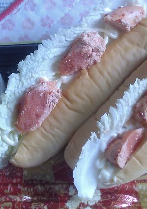お手軽ホットロールV7〜焼き明太マヨ白菜-レシピのメイン写真