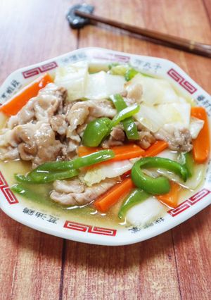 とろとろ〜♡豚こま野菜の中華煮-レシピのメイン写真