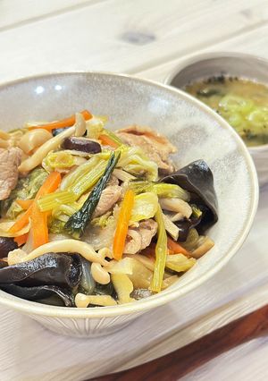 糀たっぷり五目中華丼-レシピのメイン写真