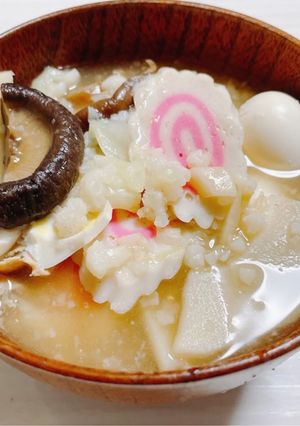竹の子カリフラワーどん子の具沢山スープ-レシピのメイン写真