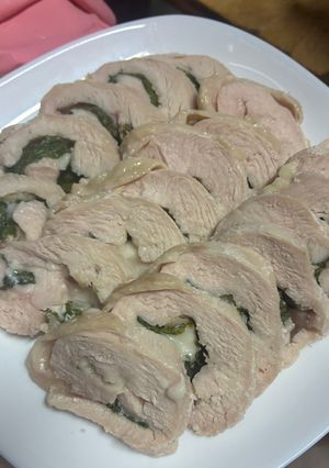 電子レンジで完成！大葉チーズサラダチキン-レシピのメイン写真
