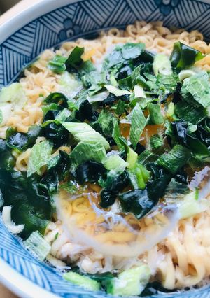 チキンラーメン●乾燥ネギたまご-レシピのメイン写真