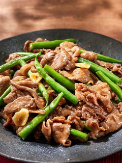 いんげんと牛肉の甘辛炒め-レシピのメイン写真