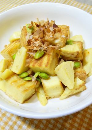 【健康パワー】厚揚げのみそ炒め-レシピのメイン写真