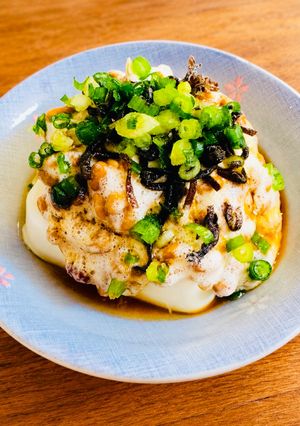 納豆と塩昆布とねぎ♡冷奴-レシピのメイン写真