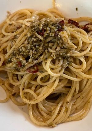 海苔の佃煮パスタ-レシピのメイン写真