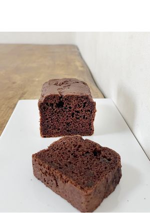 ココアとチョコチップのパウンドケーキ-レシピのメイン写真