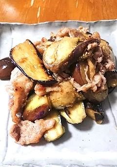 茄子と豚肉の生姜焼き-レシピのメイン写真