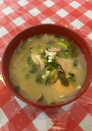 玉ネギ入り豚汁-レシピのメイン写真