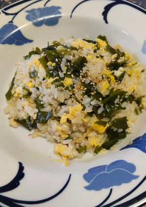 生わかめチャーハン-レシピのメイン写真