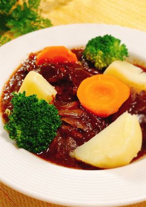 お肉がやわらか⭐︎時短簡単ビーフシチュー-レシピのメイン写真