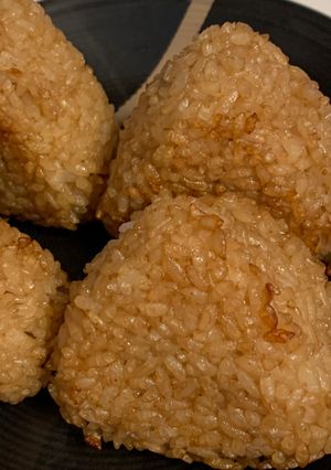 外はカリッ中はふんわり♪時短焼きおにぎり-レシピのメイン写真
