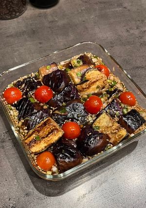 ナスとトマトの薬味漬け-レシピのメイン写真