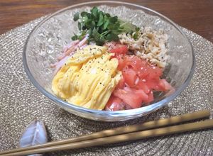 切り干し大根ヨーグルト戻し乗せ冷やし中華-レシピのメイン写真