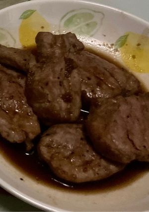 ヒレカツ肉の生姜焼き-レシピのメイン写真