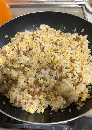 簡単納豆チャーハン-レシピのメイン写真