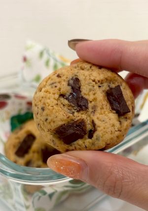 【低GI】ふわふわチョコチャンククッキー-レシピのメイン写真