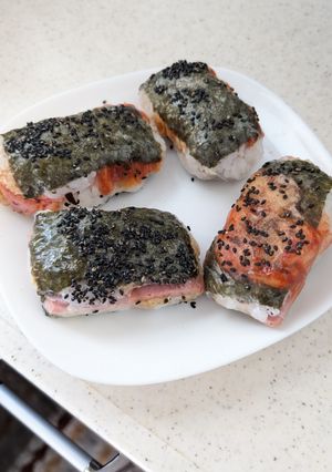 ライスペーパーで作る！ツナキムチ握り-レシピのメイン写真