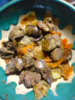 鶏肝煮-レシピのメイン写真
