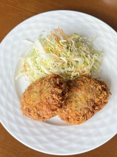 春キャベツの揚げ焼きメンチカツ-レシピのメイン写真