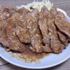 定食屋さん風！ご飯がすすむ豚の生姜焼き-レシピのメイン写真