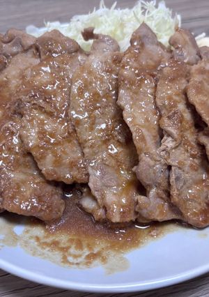 定食屋さん風！ご飯がすすむ豚の生姜焼き-レシピのメイン写真