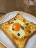 朝ごはんに！卵・チーズ・マヨトースト　朝ごパン