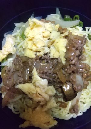 坦々冷麺に納豆プラス-レシピのメイン写真