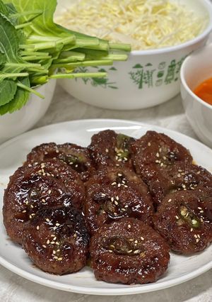 トッカルビ(韓国のハンバーグ)-レシピのメイン写真
