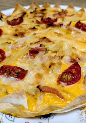 ポテトキッシュ♪シュウマイ皮で-レシピのメイン写真