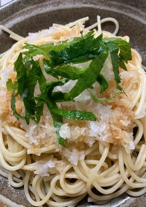 ツナと大葉と大根おろしのスパゲッティー-レシピのメイン写真