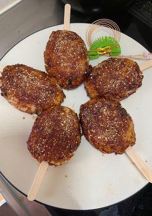 懐かしい田舎の味ゴマ味噌五平餅-レシピのメイン写真