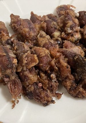 生ホタルイカだからうまい！唐揚げ　肝が◎-レシピのメイン写真